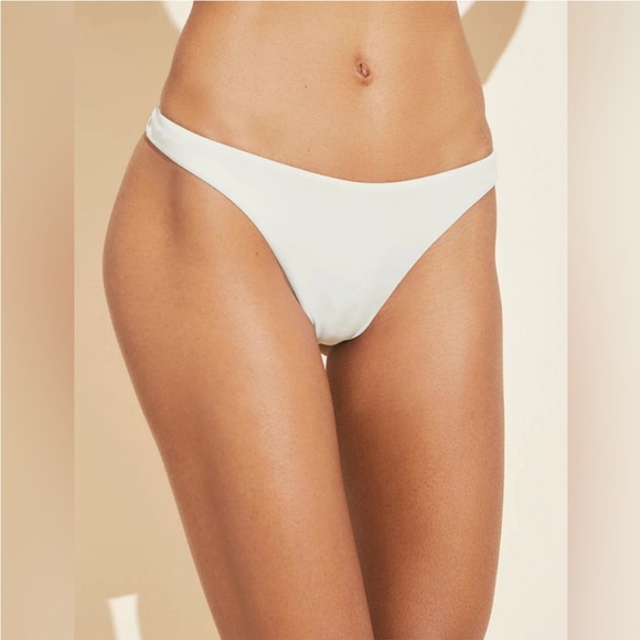 Eberjey Other - NWT Eberjey So Solid Dree Ecru Ivory Bikini Bottom Size Small Reg. $78